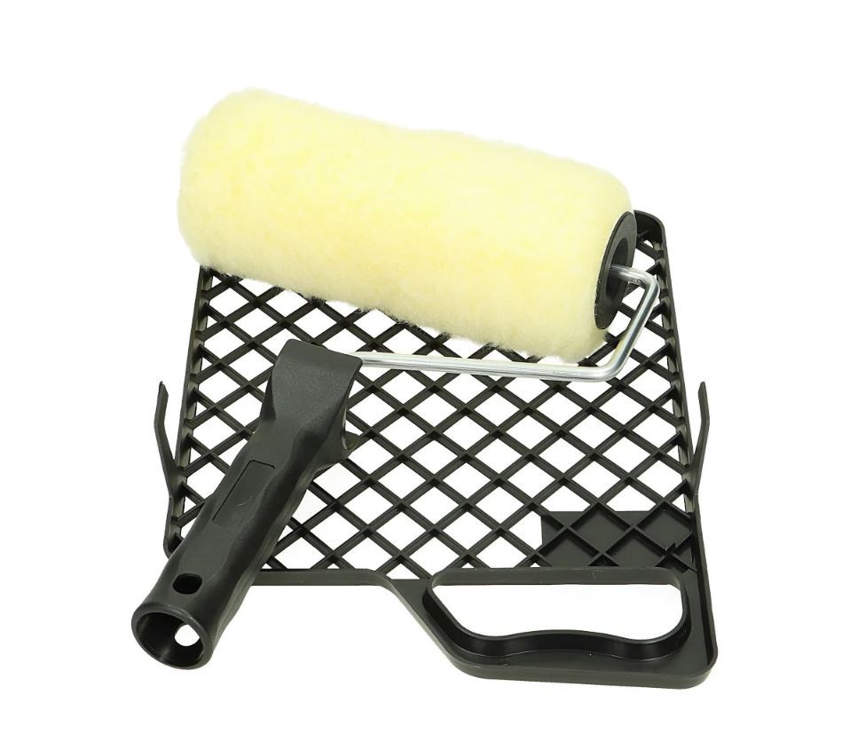 Farbroller Lammgewebe mit Gitter 25 cm