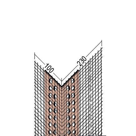 Protektor WDVS Gewebeeckwinkel PVC 37968 Länge 250 cm