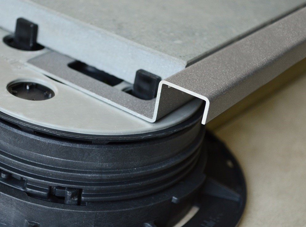 Uptec Randabschluss BSJ 20 A50  2.7 m grau