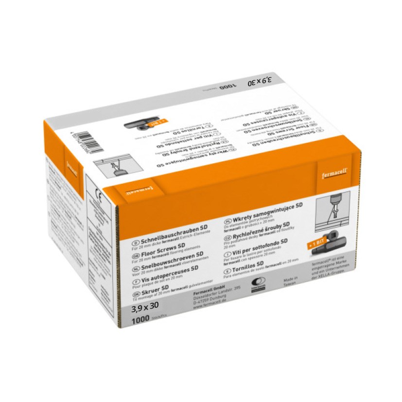 Fermacell Schrauben 3.9 x 30 mm Square Drive