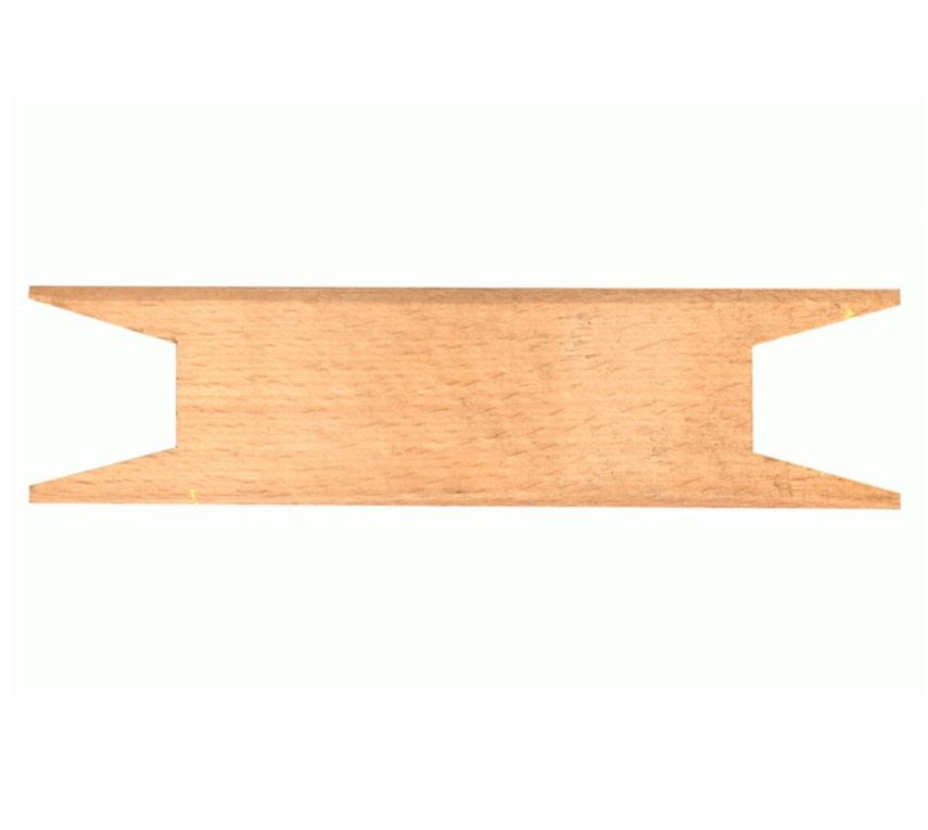 Wickelholz für Schnüre L 15 cm B 4 cm