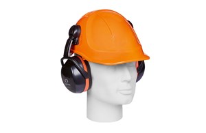 Helm Gehörschutzkapseln HELLBERG SECURE 3C orange