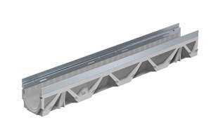 BG-FILCOTEN tec V NW 101 Nr. 0 Stahlzarge verzinkt Ablauf DN 100 ohne Gefälle
