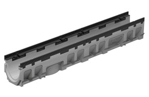 BG-FILCOTEN pro P NW 100 Nr. 0 Kunststoffzarge ohne Gefälle